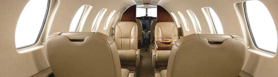 Citation CJ2 interior